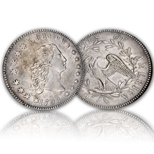 U.S. Coinage Flowing Hair Half Dollar