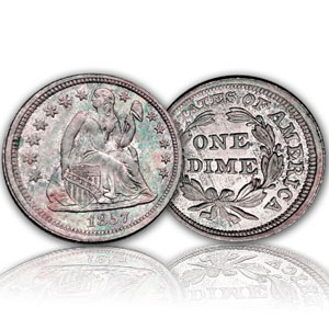 U.S. Coinage Seated Dime