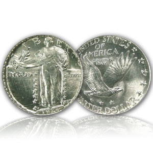 U.S. Coinage Standing Liberty Quarter 1917-1924